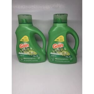 Gain Aroma Boost HE Original Scent Liquid Laundry Detergent, 45-Loads,65 fl, 2pk